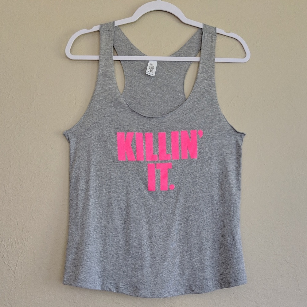 NWOT "KILLIN IT" GRAPHIC WORKOUT TANK TOP